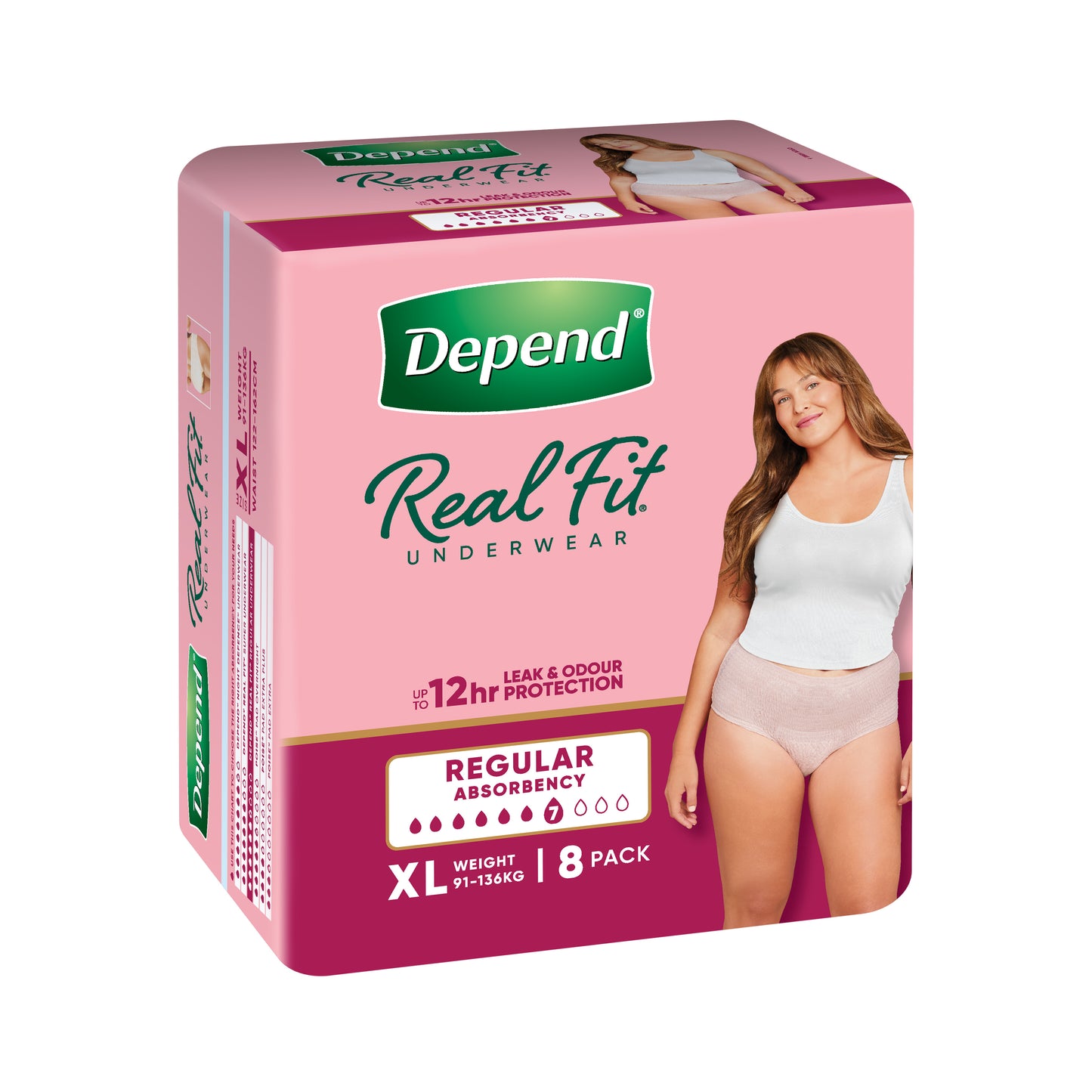 Depend Real Fit Regular XLarge