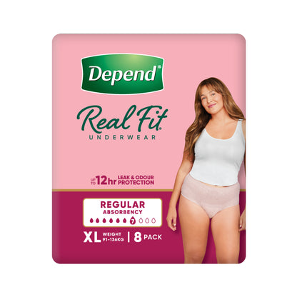 Depend Real Fit Regular XLarge