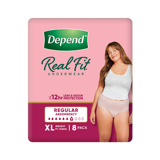 Depend Real Fit Regular XLarge