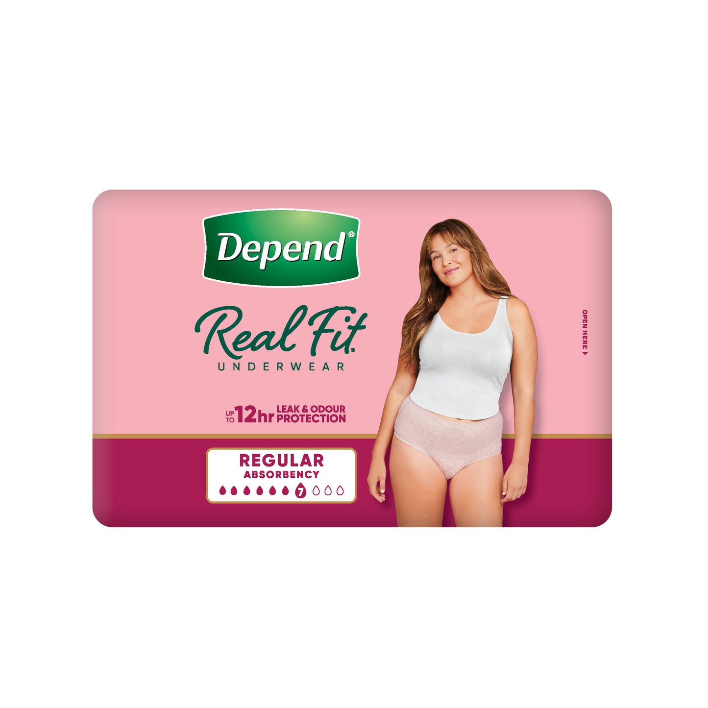 Depend Real Fit Regular XLarge