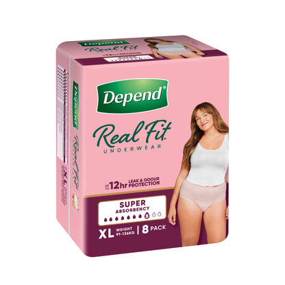 Depend Real Fit Super XLarge