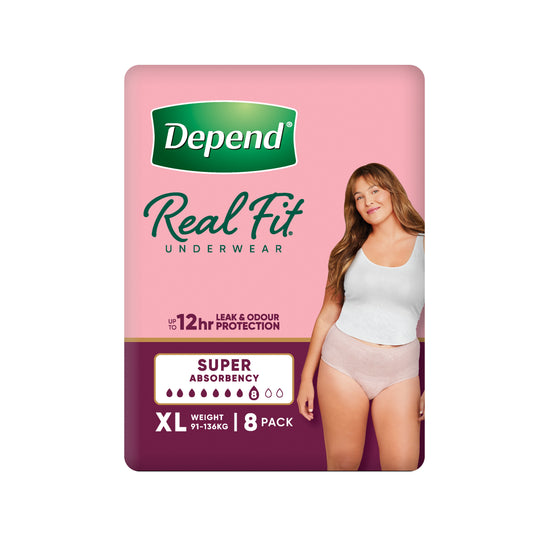 Depend Real Fit Super XLarge