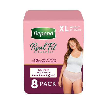 Depend Real Fit Super XLarge