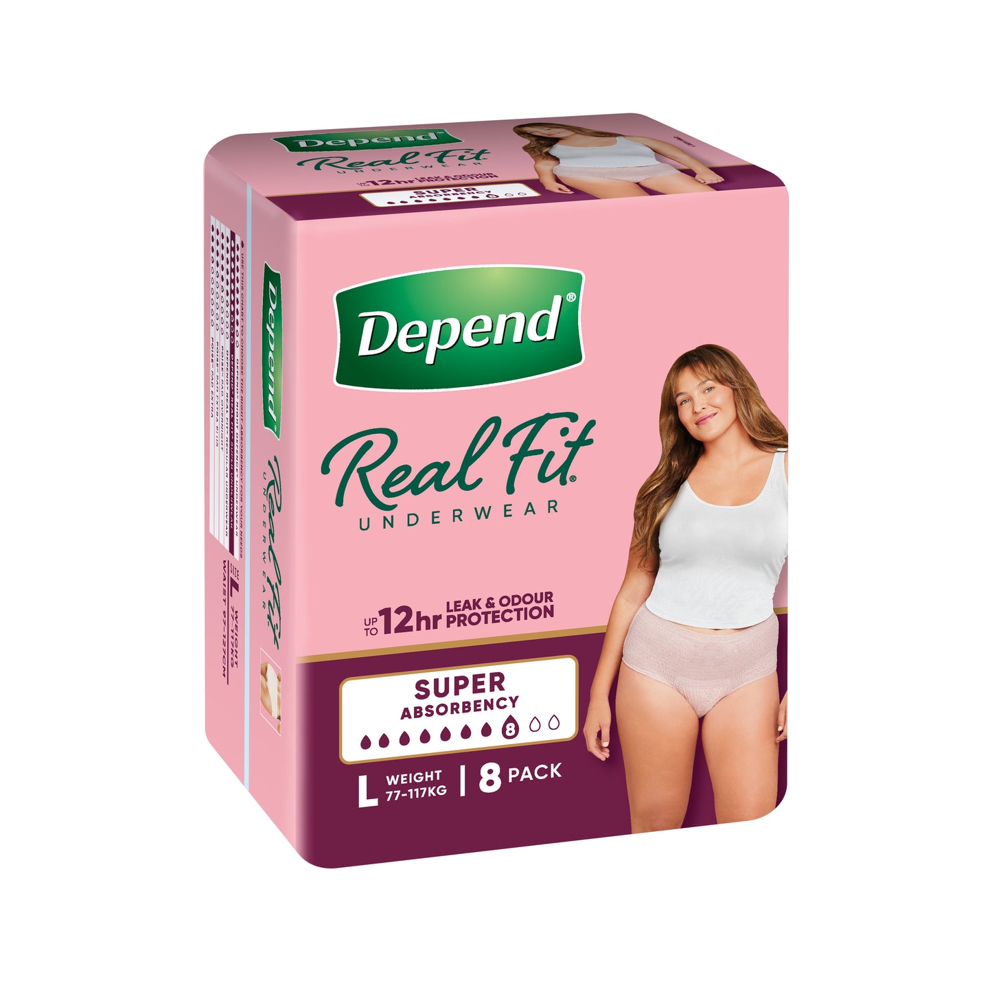 Depend Real Fit Super Large