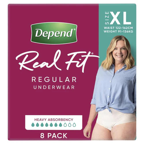 Depend Real Fit Regular XLarge