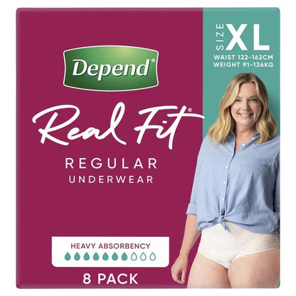 Depend Real Fit Regular XLarge