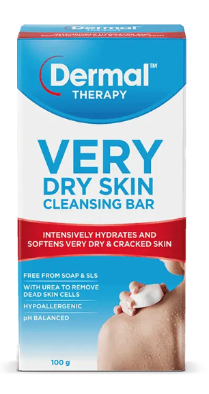 Dermal Therapy Very Dry Skin Cleansing Bar 100g
