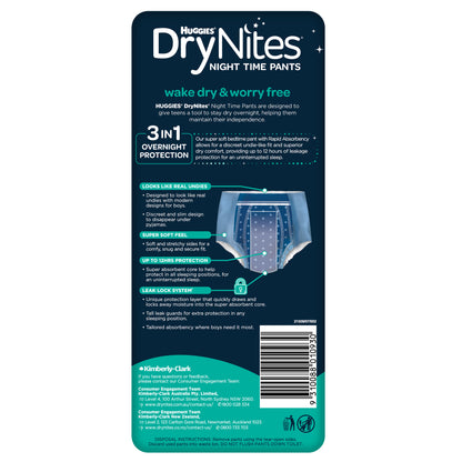 Huggies Drynites Pyjama Pants 13+ Boys