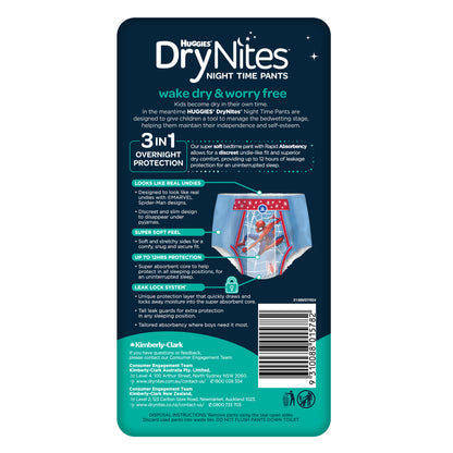 Huggies Drynites Pyjama Pants 2-4 Boys