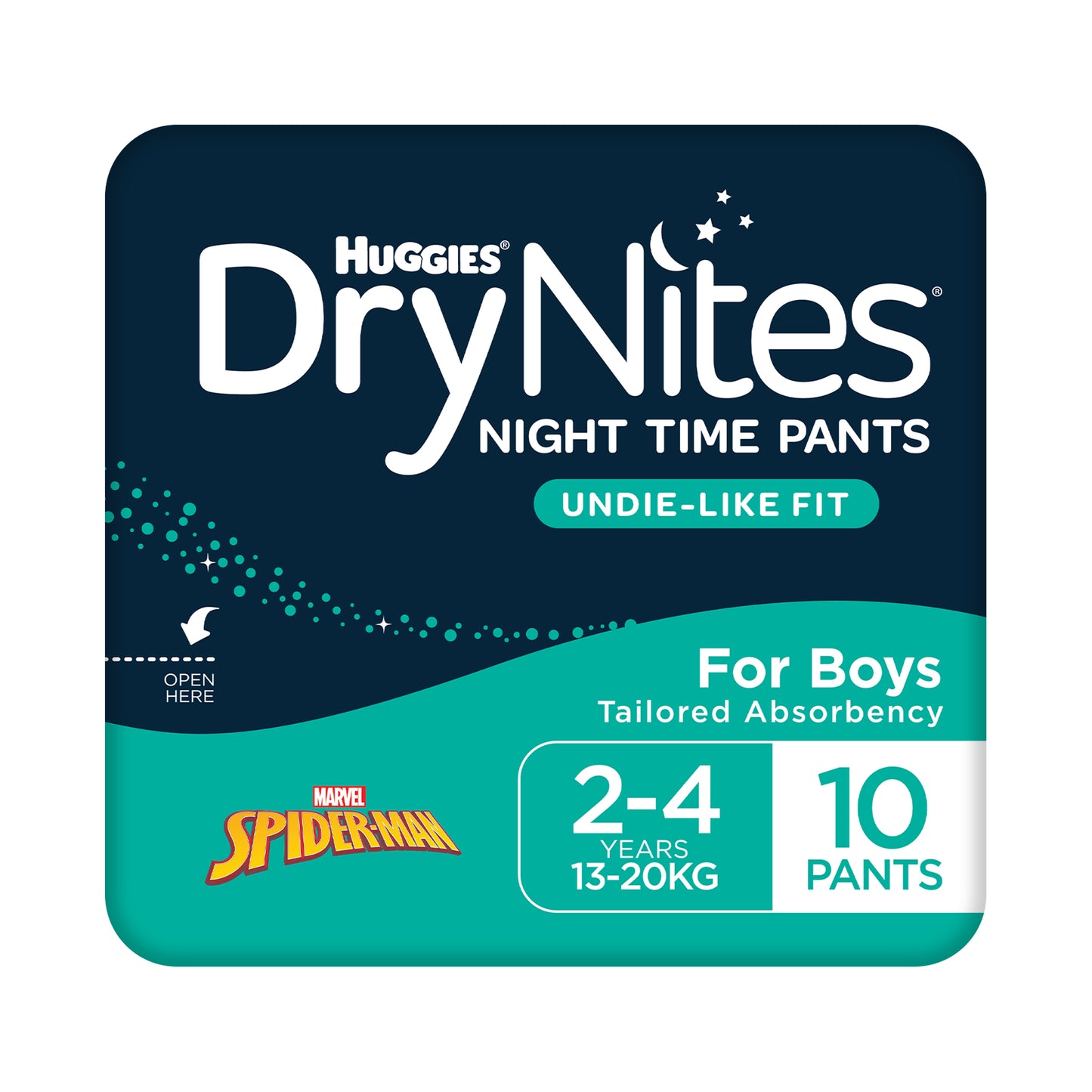 Huggies Drynites Pyjama Pants 2-4 Boys