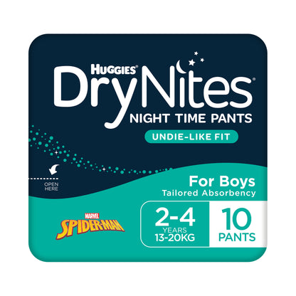 Huggies Drynites Pyjama Pants 2-4 Boys