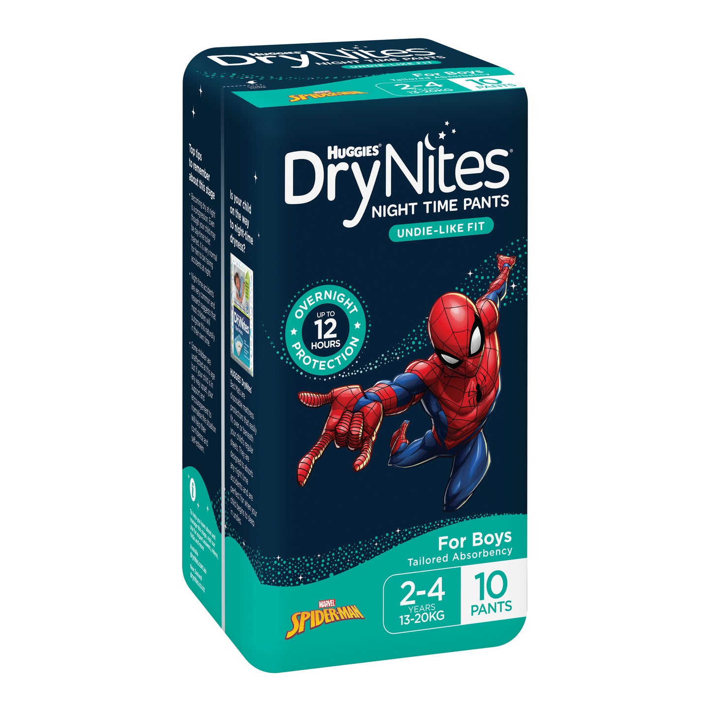 Huggies® Drynites Pyjama Pants 2-4 Boy  (Packet 10)