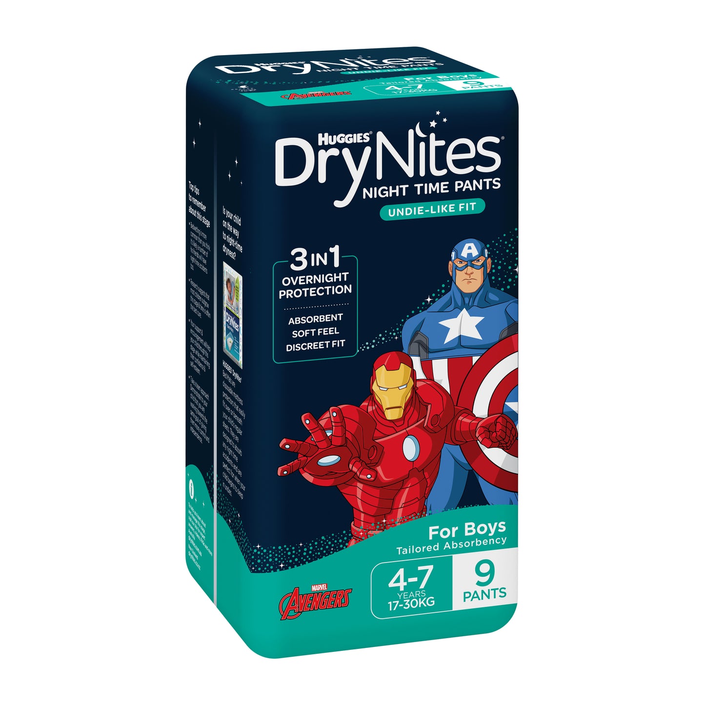 Huggies Drynites Pyjama Pants 4-7 Boys