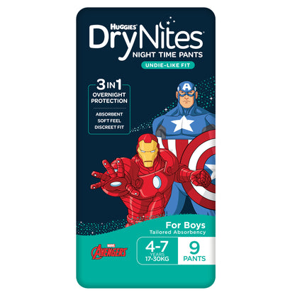Huggies Drynites Pyjama Pants 4-7 Boys