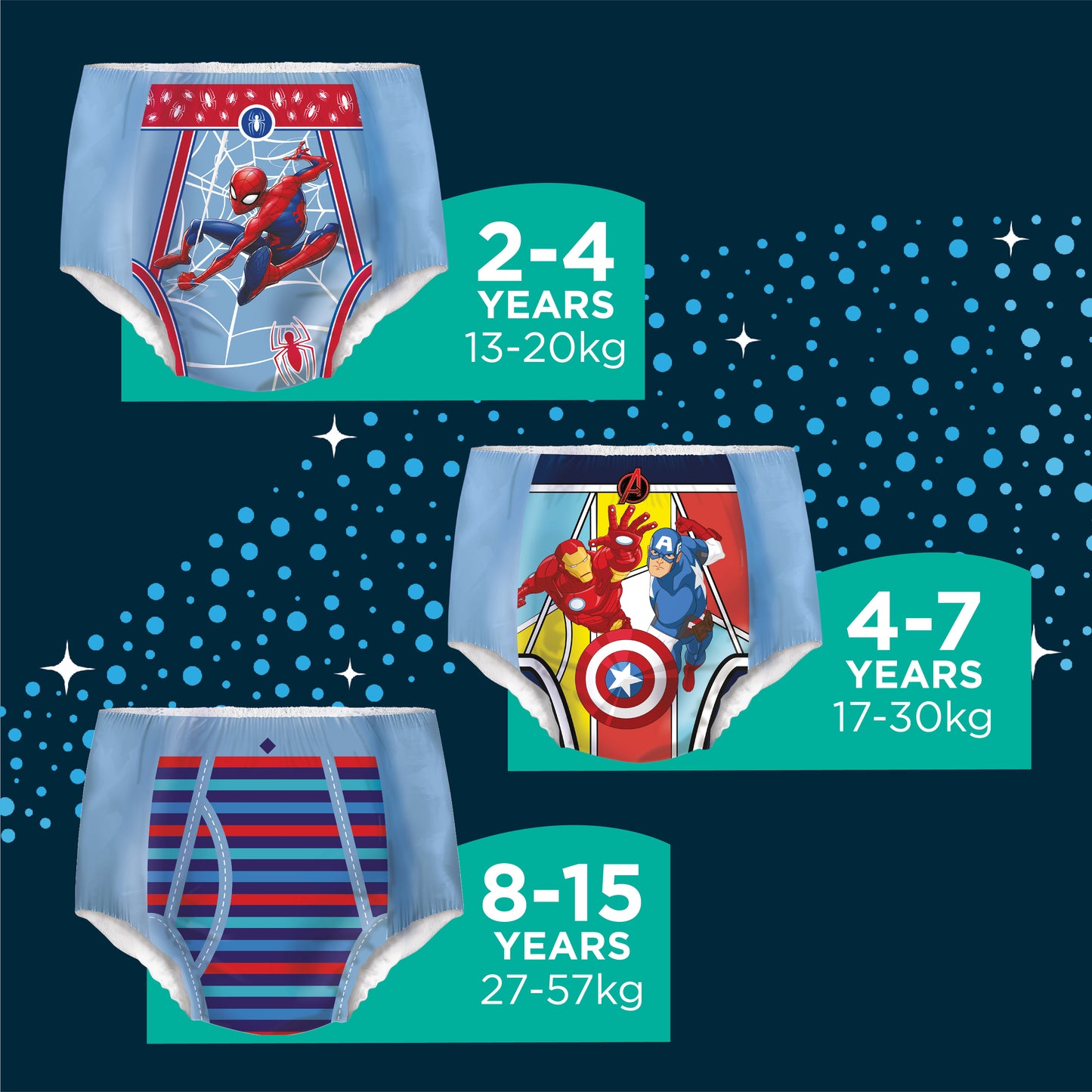 Huggies Drynites Pyjama Pants 4-7 Boys