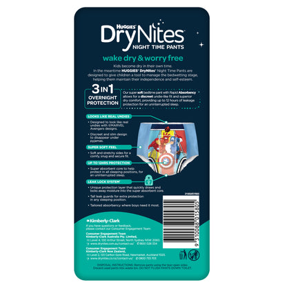 Huggies Drynites Pyjama Pants 4-7 Boys