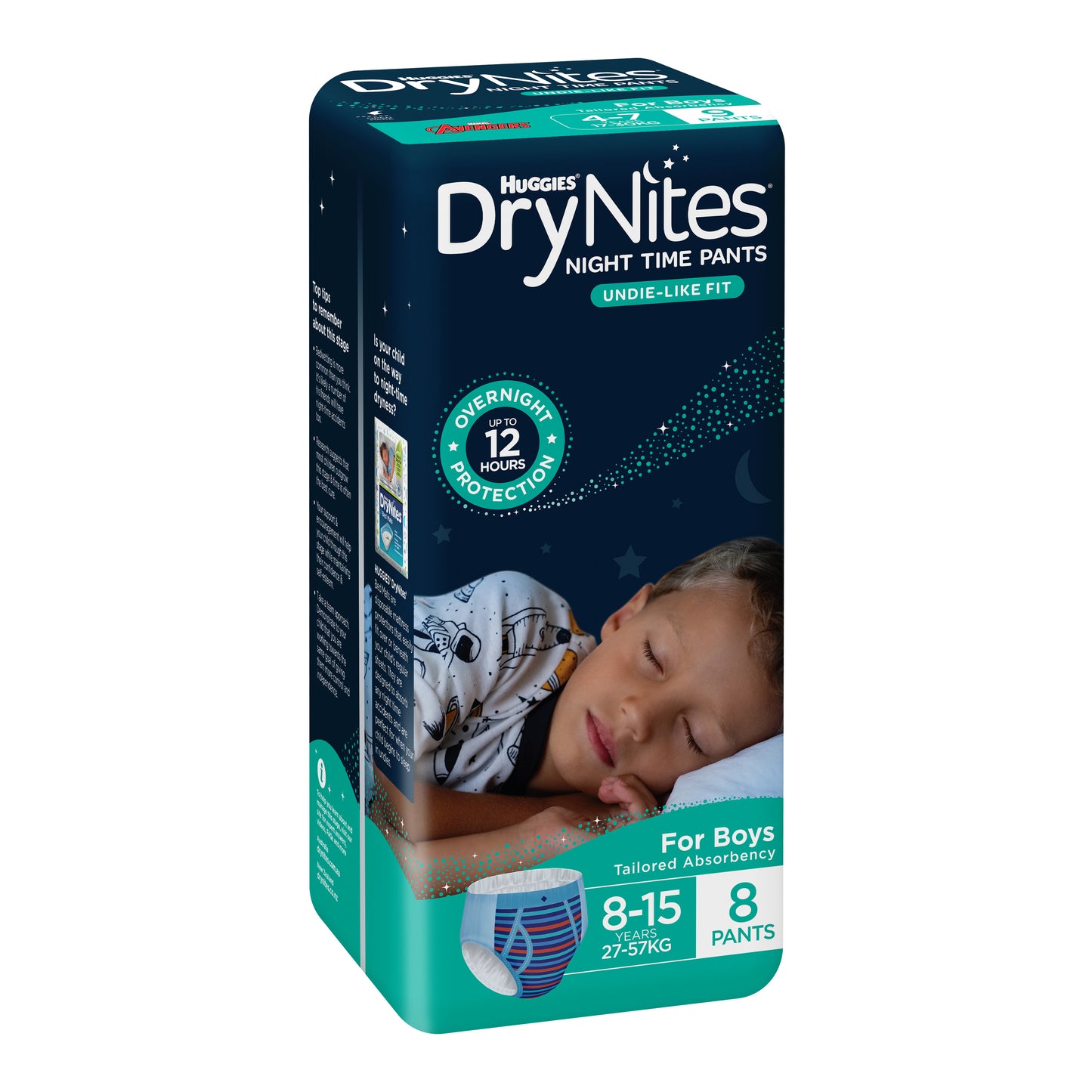 Huggies® Drynites Pyjama Pants 8-15 Boy (Packet 9)