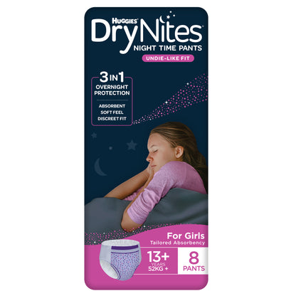 Huggies Drynites Pyjama Pants 13+ Girl