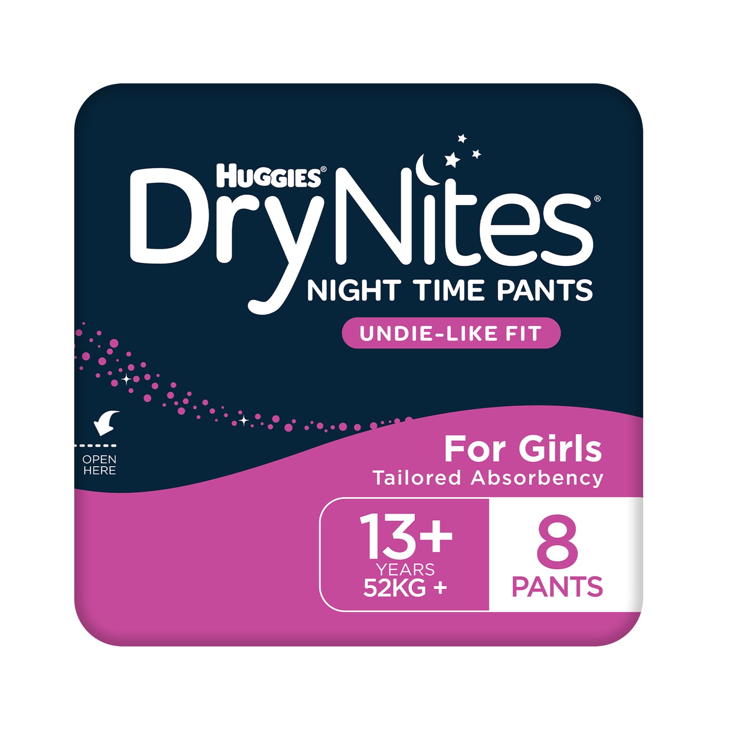 Huggies Drynites Pyjama Pants 13+ Girl