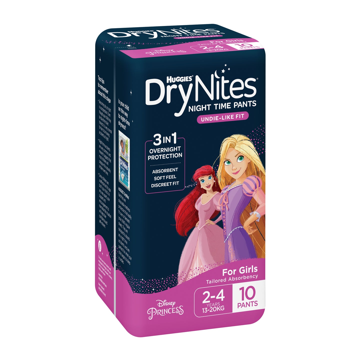 Huggies Drynites Pyjama Pants 2-4 Girl