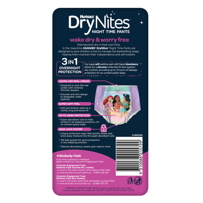 Huggies Drynites Pyjama Pants 2-4 Girl