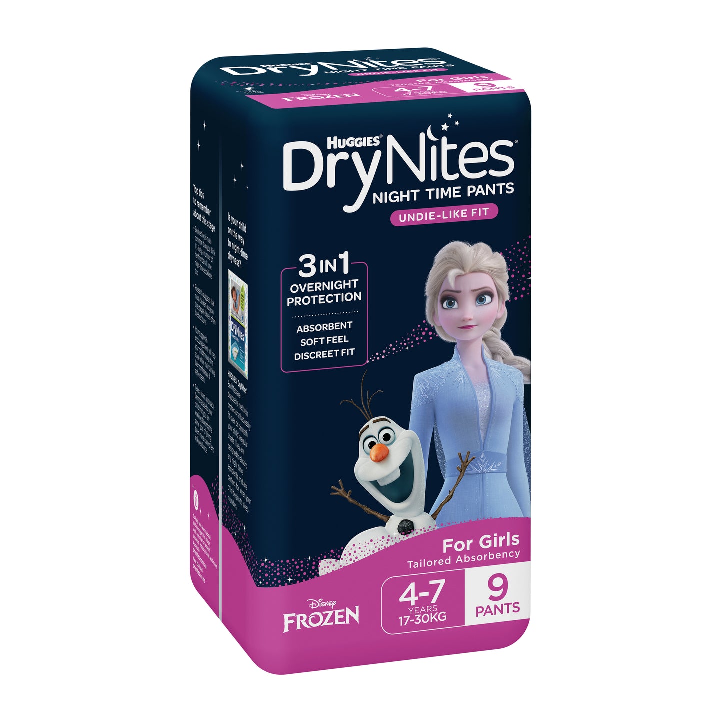 Huggies Drynites Pyjama Pants 4-7 Girl