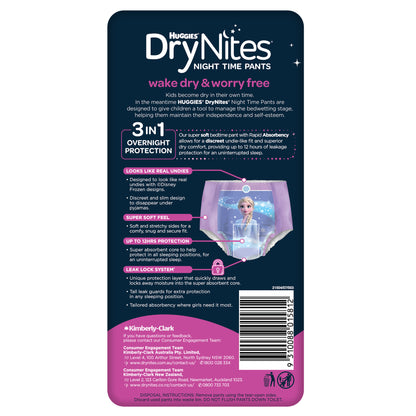 Huggies Drynites Pyjama Pants 4-7 Girl