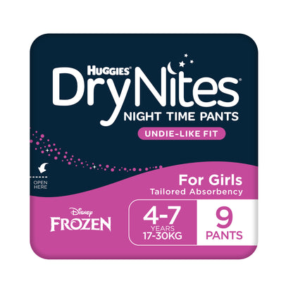 Huggies Drynites Pyjama Pants 4-7 Girl