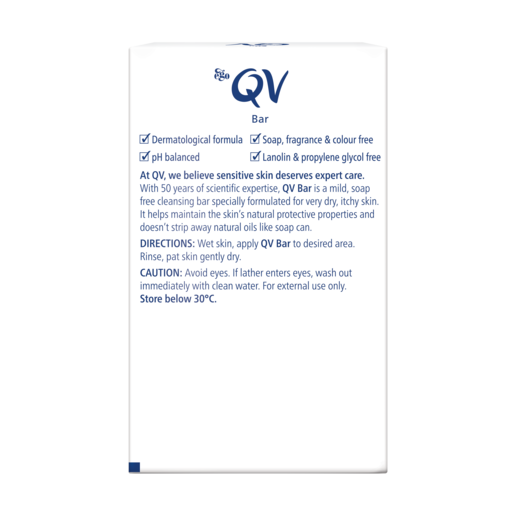 QV Soap Bar 100gm Twin Pack