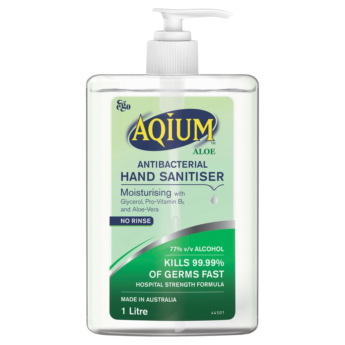Aqium Hand Sanitiser Aloe 1lt