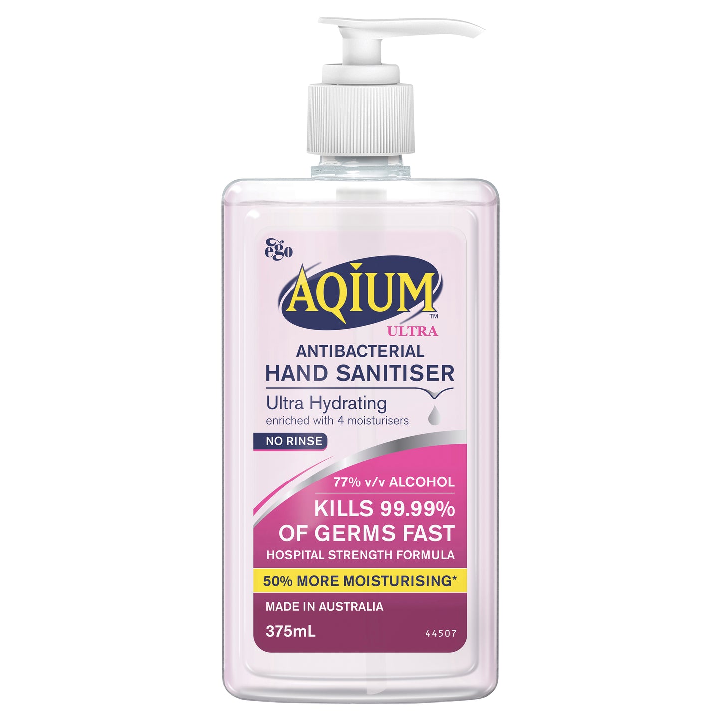 Aqium Hand Sanitiser Ultra 375ml