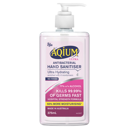 Aqium Hand Sanitiser Ultra 375ml