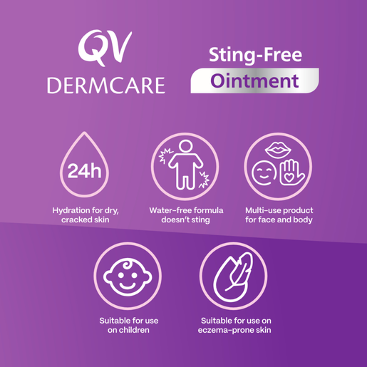 QV Dermcare Sting-Free Ointment 200gm