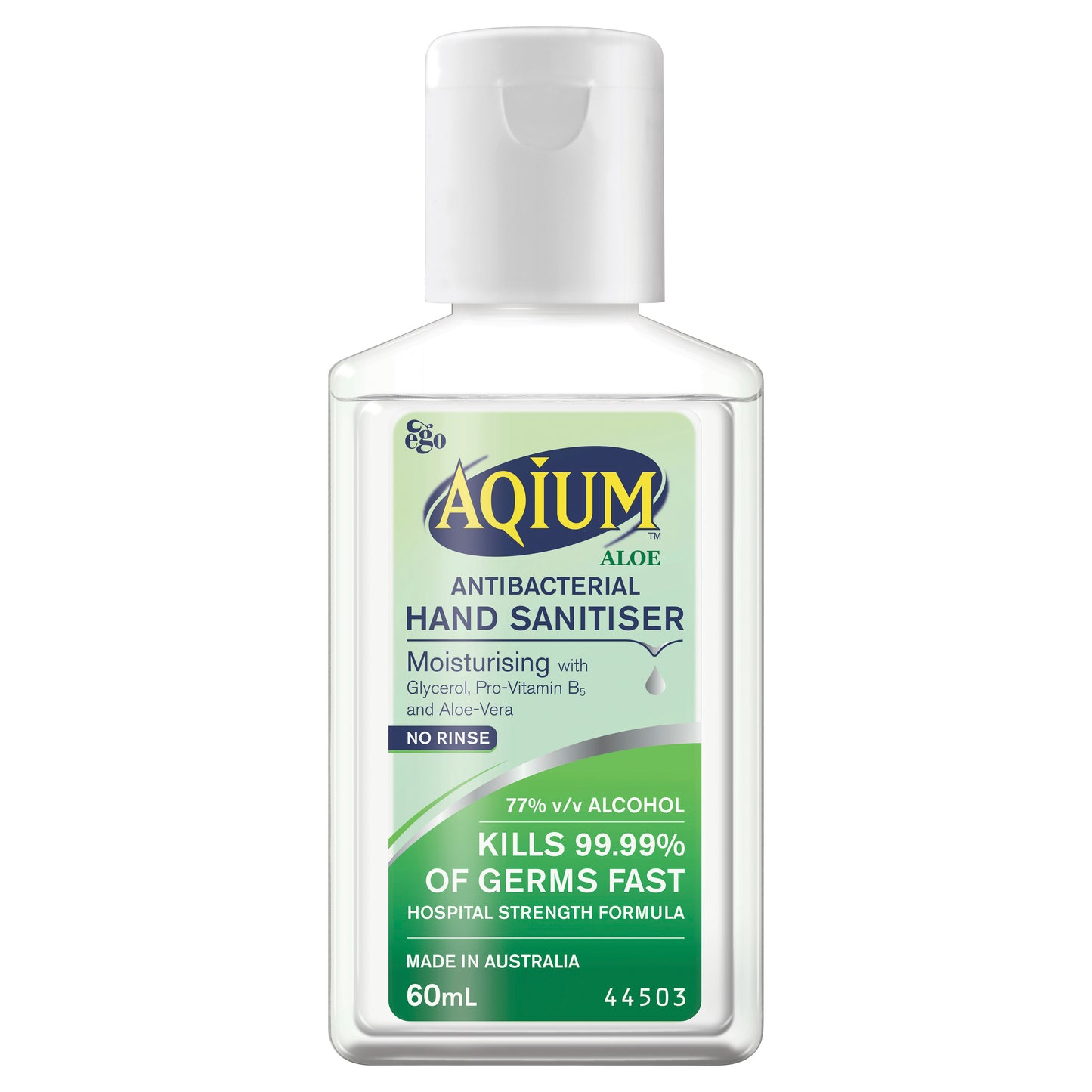 Aqium Hand Sanitiser Aloe 60ml