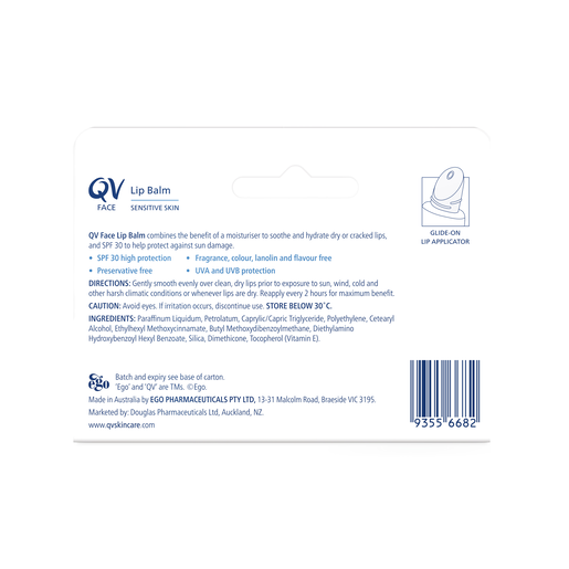QV Face Lip Balm SPF 30 15gm