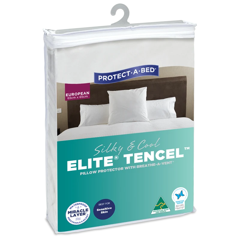 Protect a Bed Tencel Waterproof Pillow Protectors European (31102)