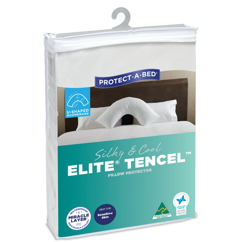 Protect a Bed Tencel Waterproof Pillow Protectors U-Shaped (31105)