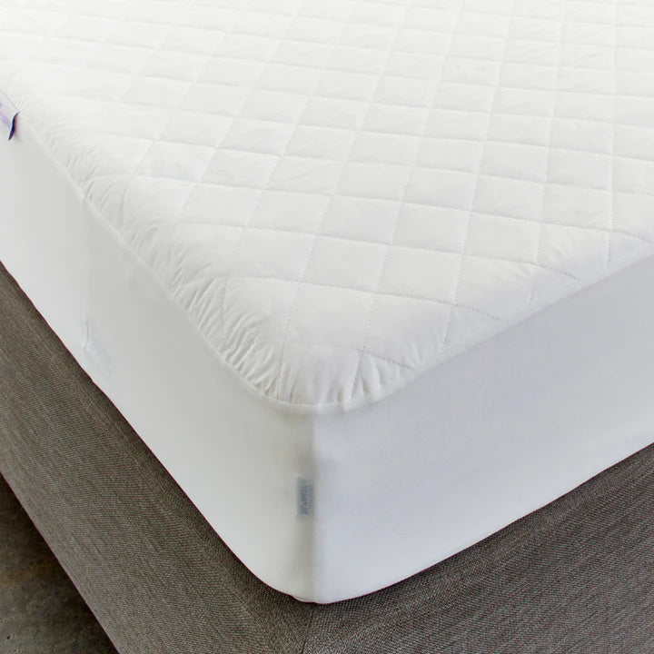 Protect a Bed Quillette Cotton Quilted Fitted Waterproof Mattress Protectors  Double  (11038)