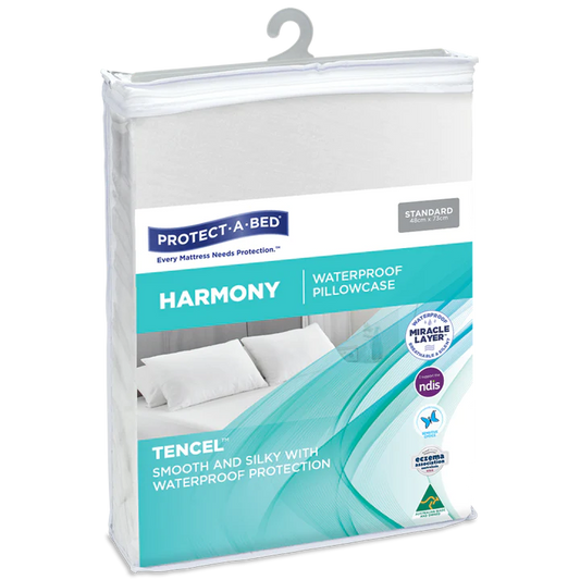 Protect a Bed Harmony TENCEL™ with Side Protection Fitted Waterproof Pillow Protectors Standard (16005)