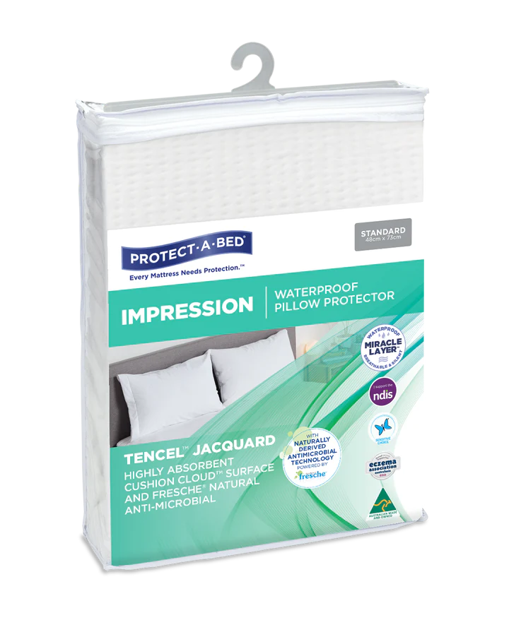 Protect a Bed Impression TENCEL™ Jacquard Fitted Waterproof Pillow Protector (43025)