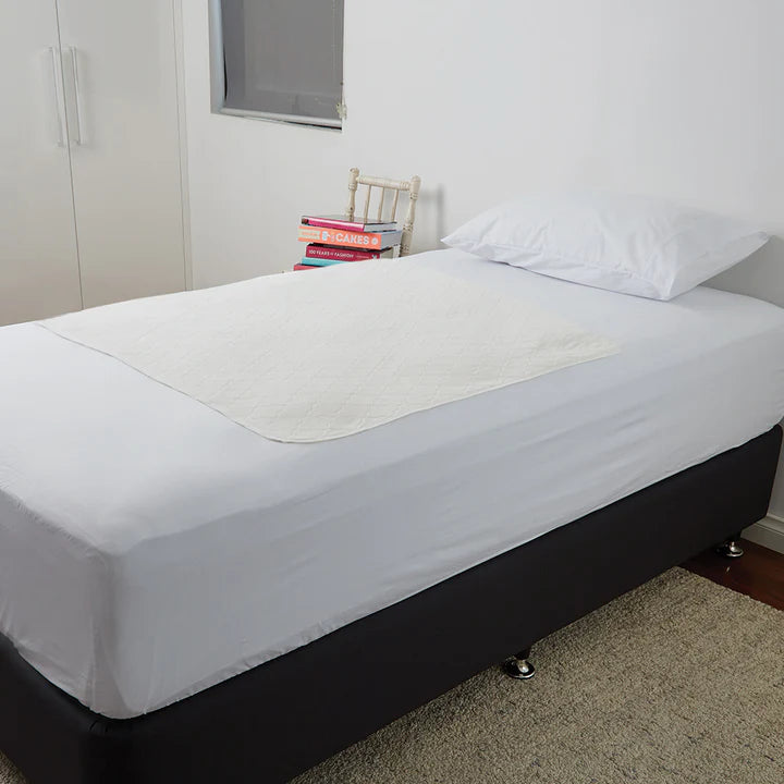 Protect a Bed Light & Easy Waterproof Bed Pad White Single (86x90)  (BD1070)