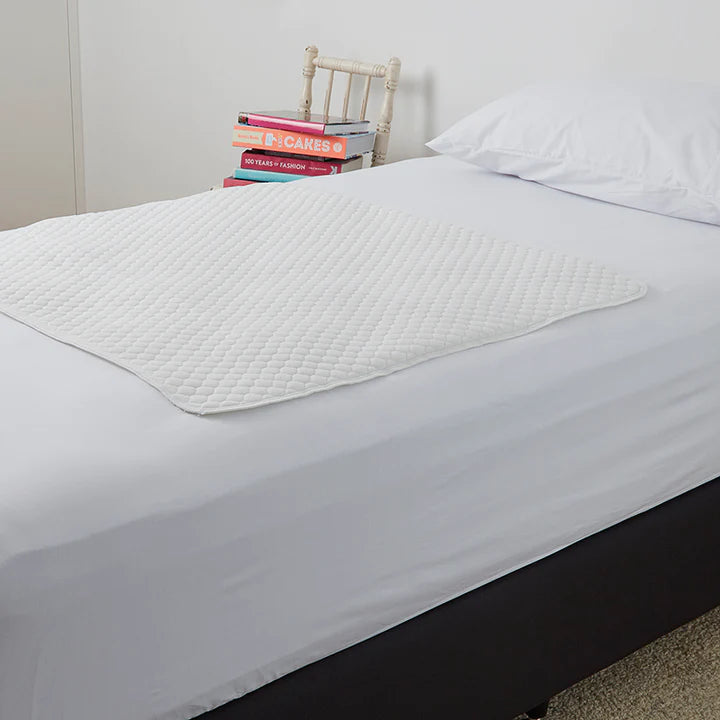 Buddies All Purpose Waterproof Bed Pads White Single  (BD1003W)