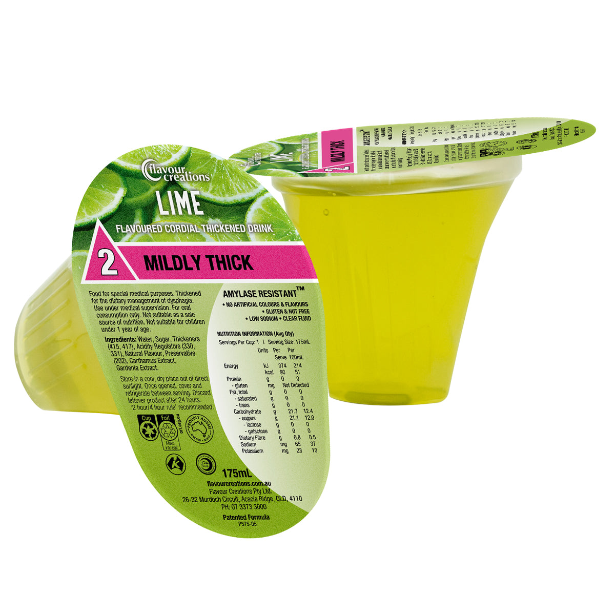 FC Lime Cordial 175ml (Carton 24)