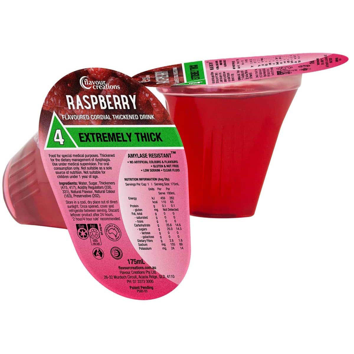 FC Raspberry Cordial 175ml (Carton 24)