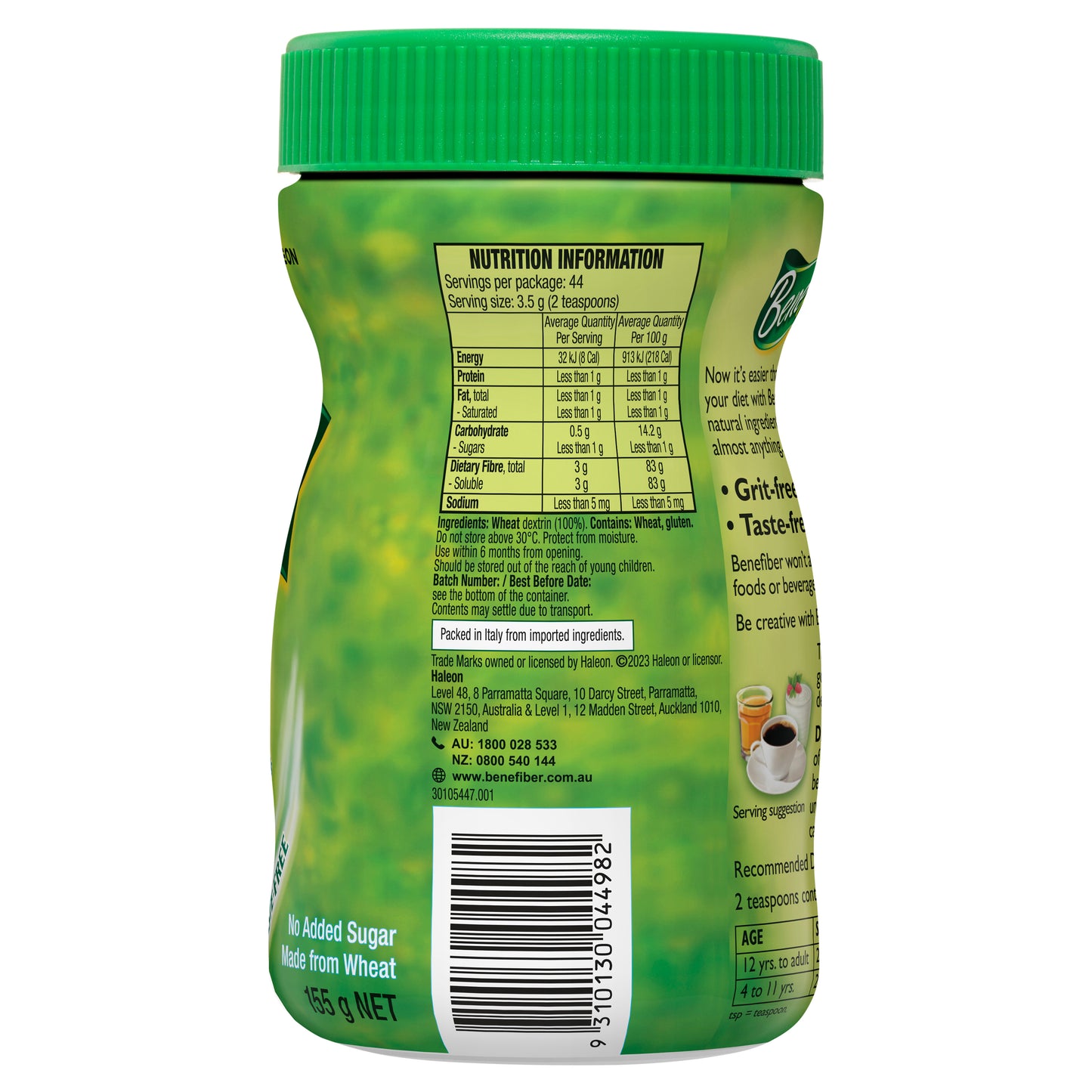 Benefiber Natural Fibre Supplement 155g