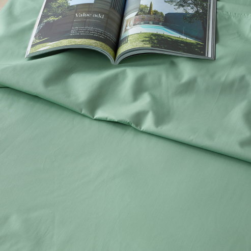 Staydry Bamboo Waterproof Sheet Set Green