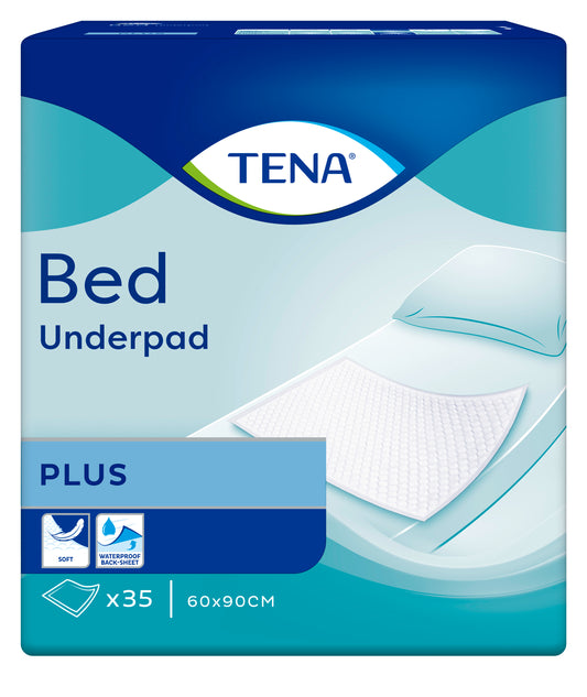 Tena Bed Plus Underpad Blue