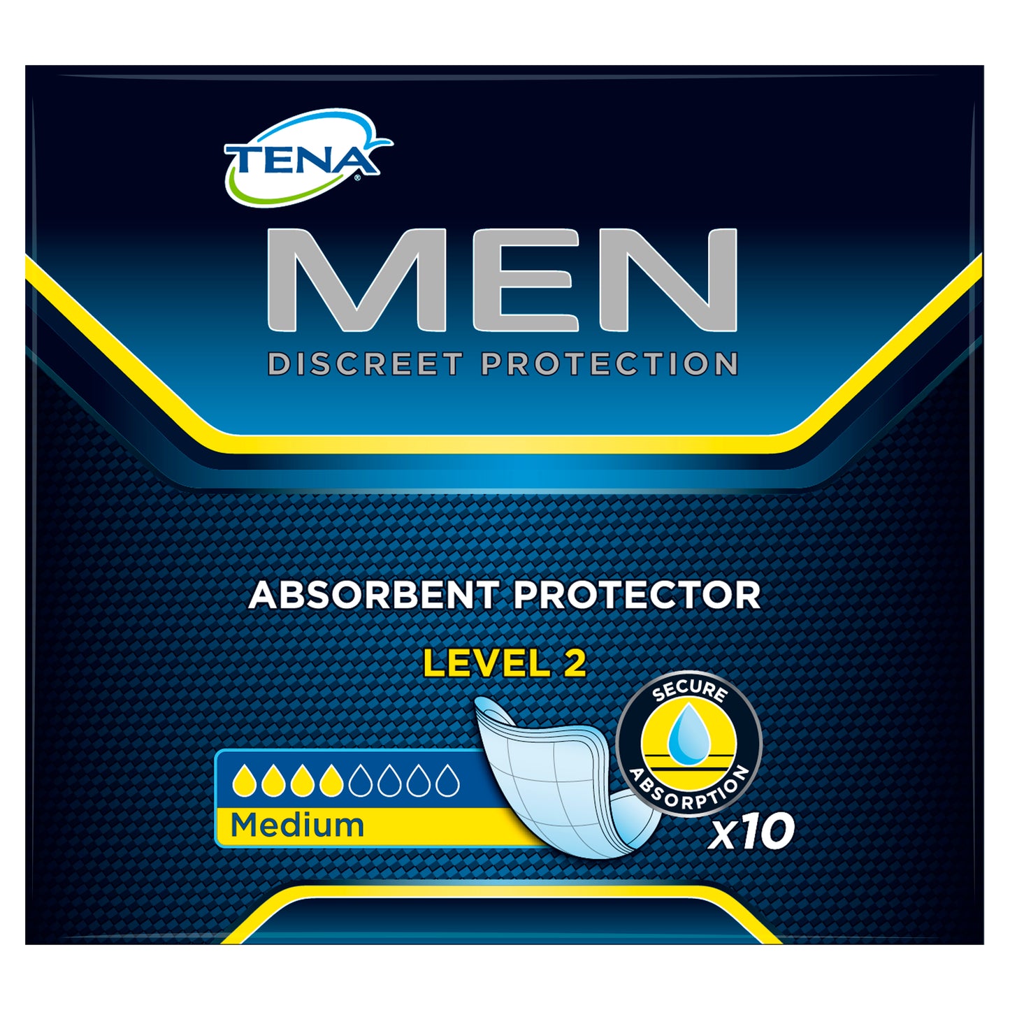 Tena Men Absorbent Protector Level 1 2 3 Pads