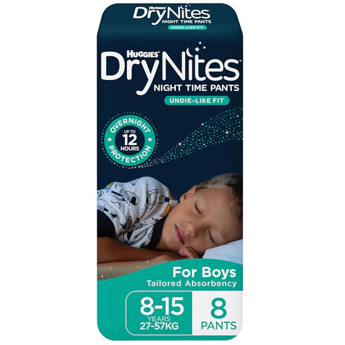 Huggies Drynites Pyjama Pants 8-15 Boys