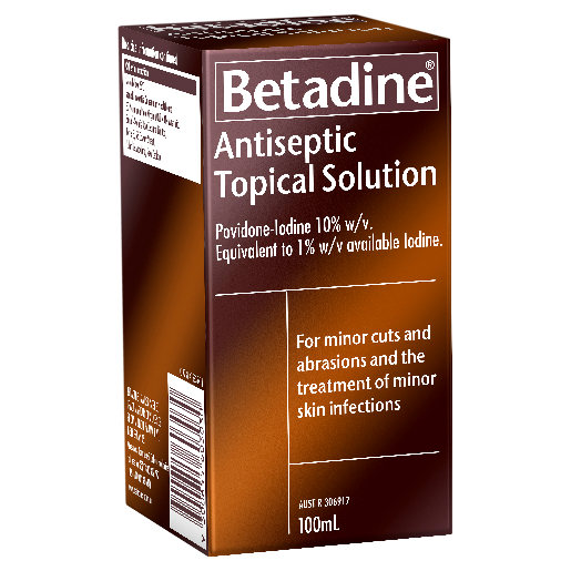 Betadine Antiseptic Solution 100ml